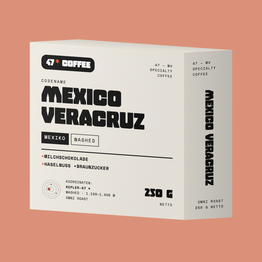 Mexico Veracruz, 250 g Faltschachtel